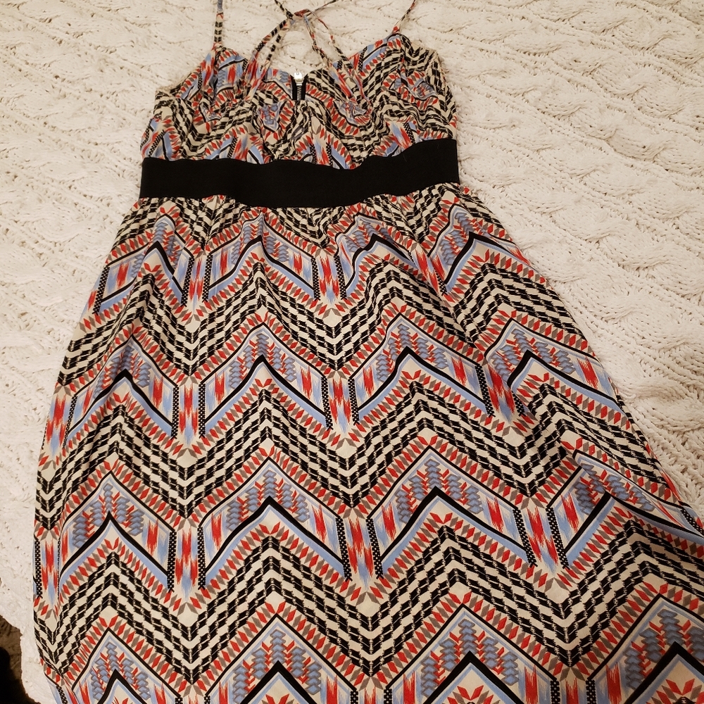 Patterned Sun Dress - Picture 3 of 3